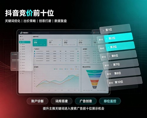 阿勒泰抖音搜索竞价